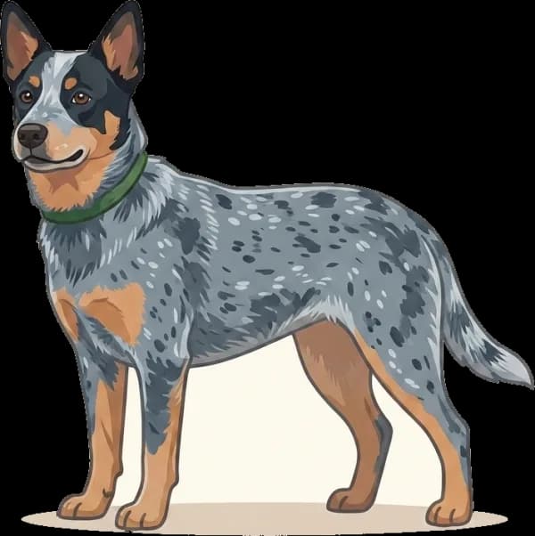 Illustration: Hundefutter Australian Cattle Dog: Energie