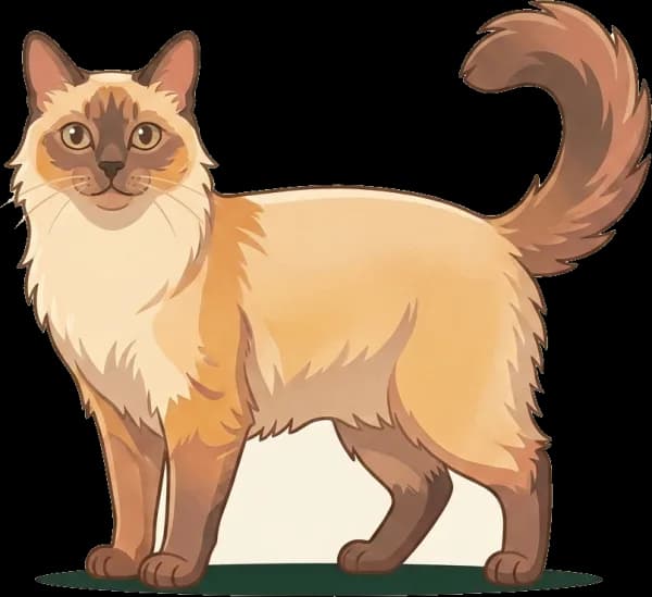 Illustration: Katzenfutter Balinese: Taurin-Netzhaut