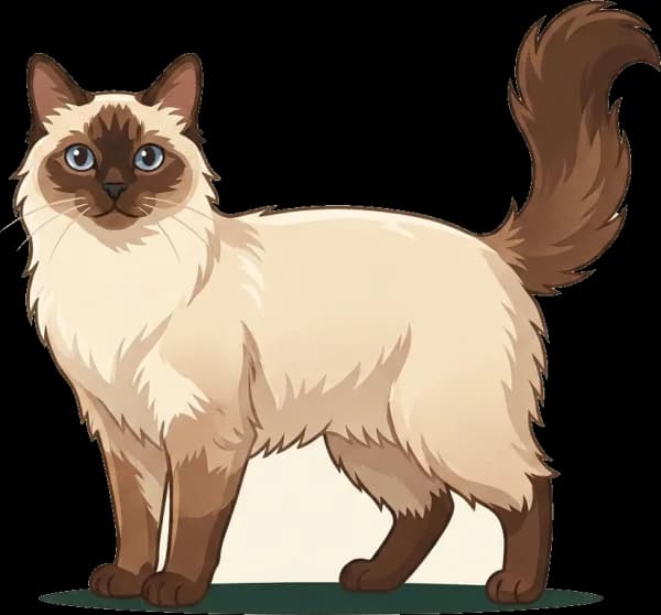 Illustration: Katzenfutter Balinesenkatze: Hochprotein