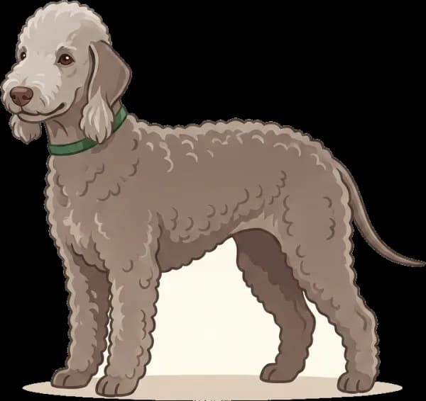 Illustration: Hundefutter Bedlington Terrier: Kupferkontrolle