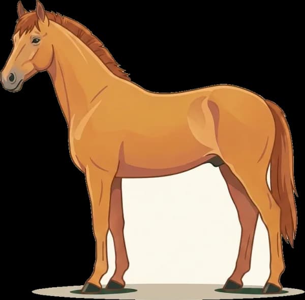 Illustration: Pferdefutter Bolivian Pony: Genügsamkeit-Verwaltung