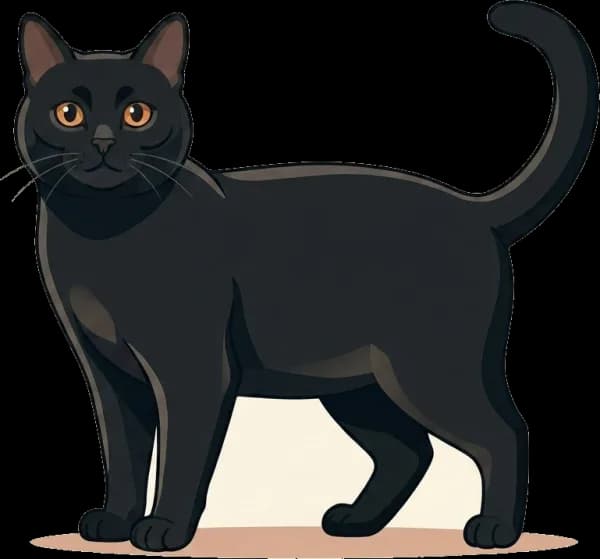 Illustration: Katzenfutter Bombay: Burmesischer Stoffwechsel