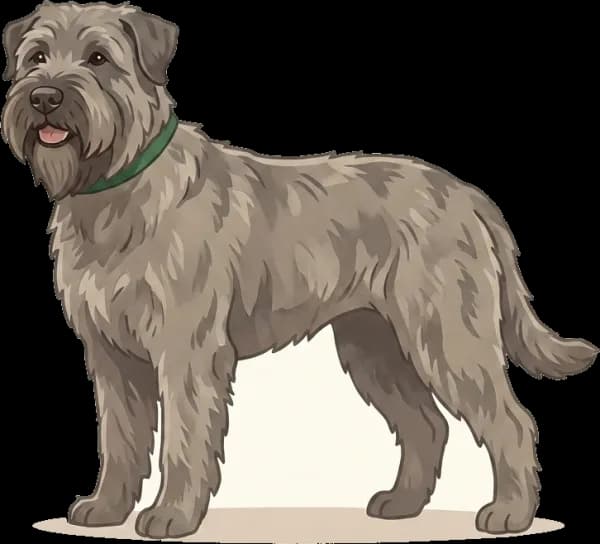 Illustration: Hundefutter Bouvier des Flandres: Magenstabil