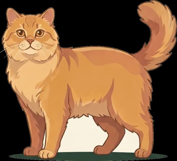 Illustration: Katzenfutter British Semi-longhair: Gewicht