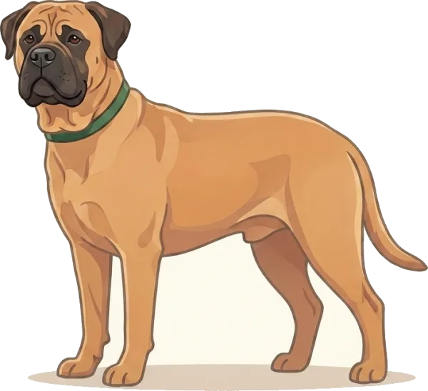 Illustration: Hundefutter für Bullmastiff: Gelenkschutz