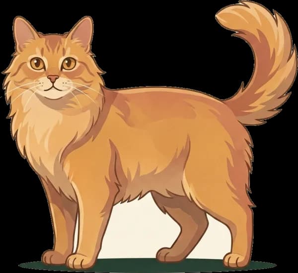 Illustration: Katzenfutter für Chantilly: Seidenfell