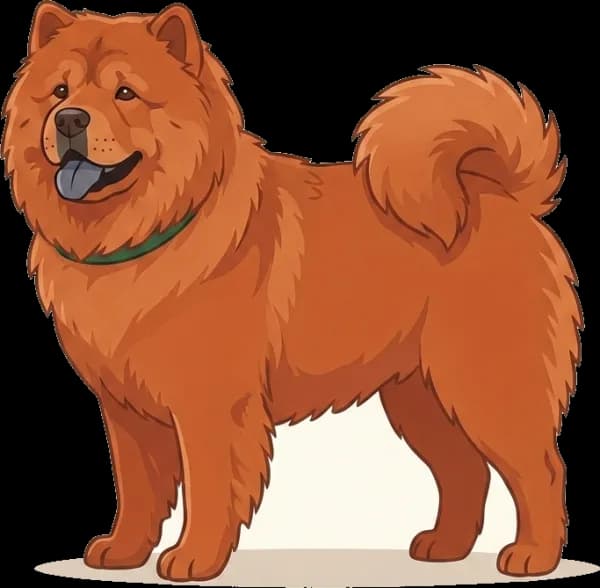 Illustration: Hundefutter Chow-Chow: Gewicht