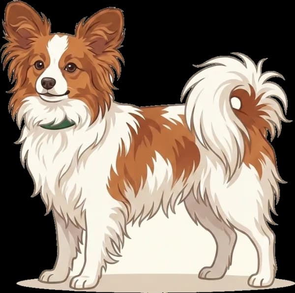 Illustration: Hundefutter Kontinentaler Zwergspaniel: Energie