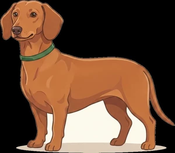 Illustration: Hundefutter Dackel: Wirbelsäulenschutz