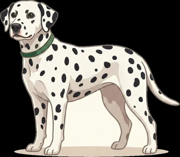 Illustration: Hundefutter Dalmatiner: Purinarm