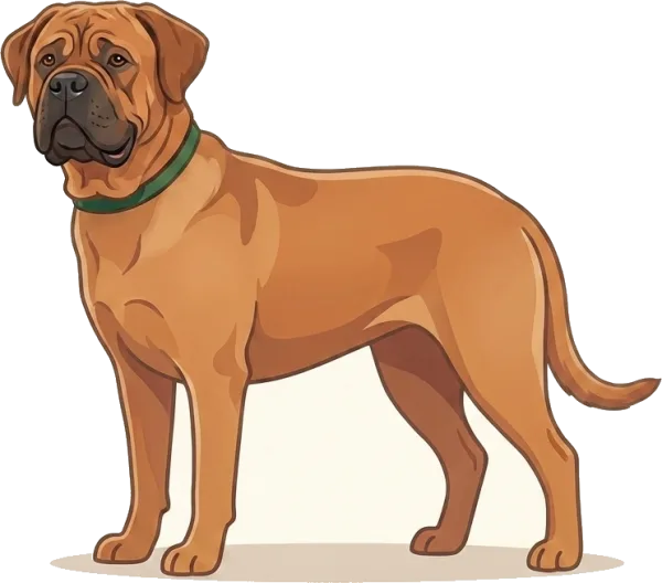 Illustration: Hundefutter Bordeauxdogge: Gelenke