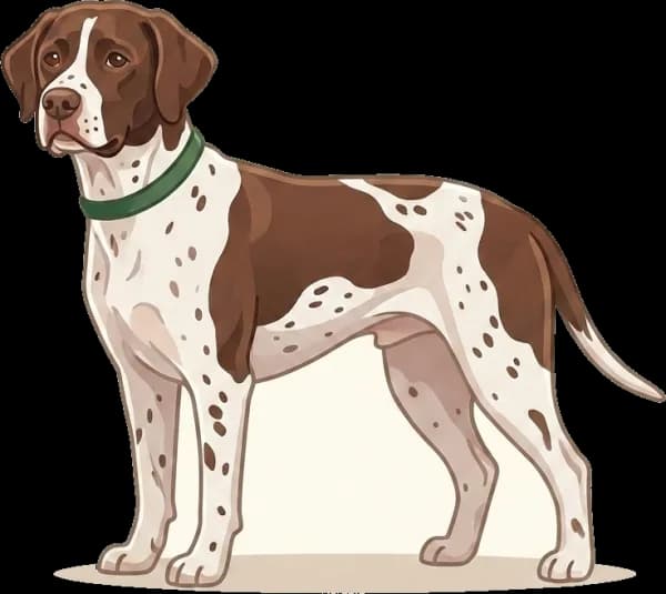 Illustration: Hundefutter English Pointer: Langzeitausdauer