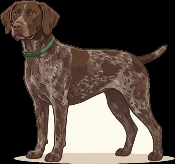 Illustration: Hundefutter Deutsch Kurzhaar: Magenschutz