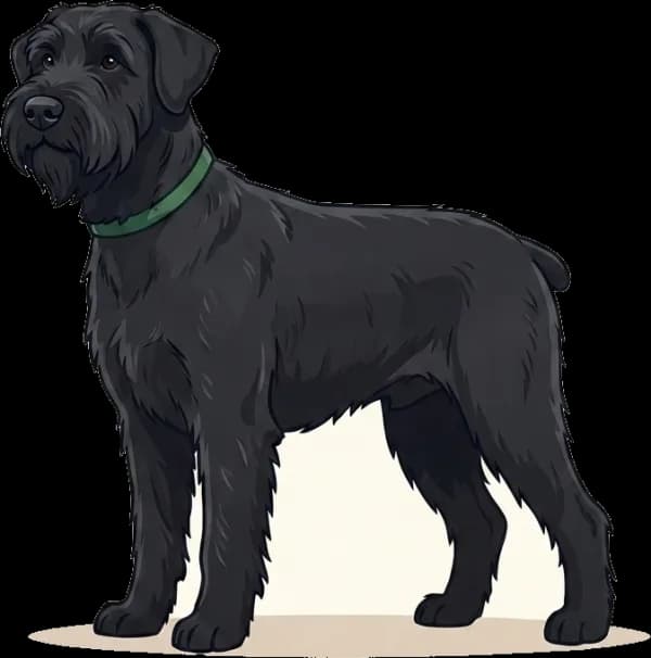 Illustration: Hundefutter Riesenschnauzer: Gelenksupport