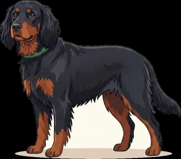 Illustration: Hundefutter Gordon Setter: Kalzium