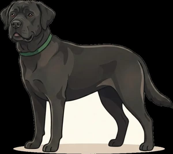 Illustration: Hundefutter Cane Corso: Molossische Kraft