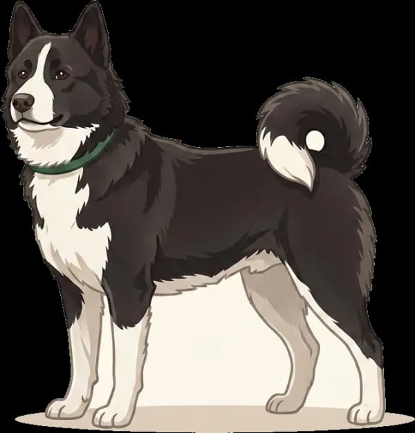 Illustration: Hundefutter Karelischer Bärenhund: Power