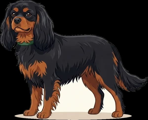 Illustration: Hundefutter King Charles Spaniel: Gewicht