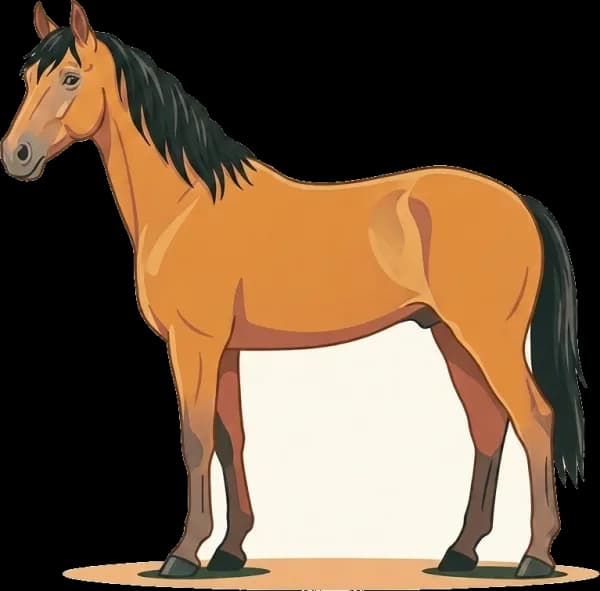 Illustration: Pferdefutter Kleines Deutsches Reitpferd: EMS-fokussiert