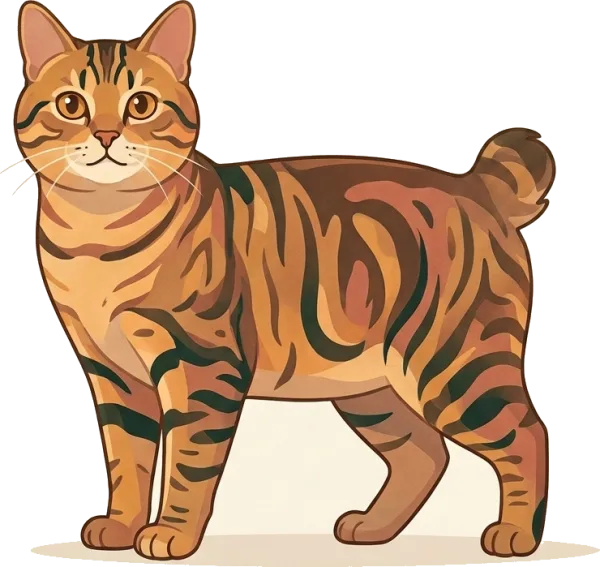 Illustration: Katzenfutter für Kurilen Bobtail: Jäger