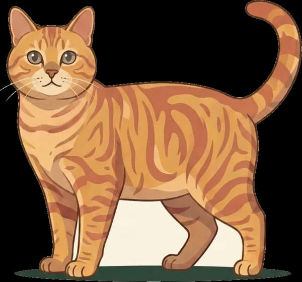 Illustration: Katzenfutter für Kurzhaarige Hauskatze: Gewicht