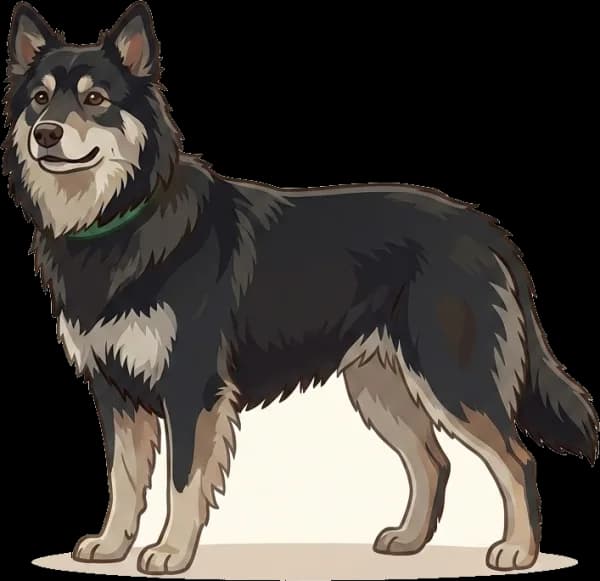 Illustration: Hundefutter Lappländischer Rentierhund