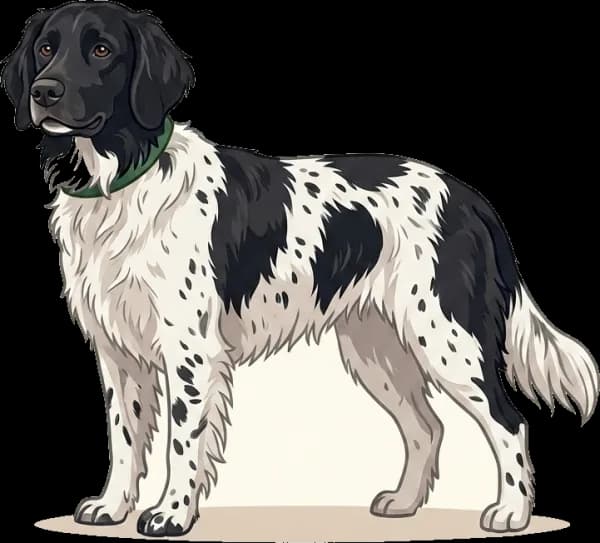 Illustration: Hundefutter Großer Münsterländer: Harnsäure