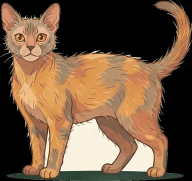 Katzenfutter Lykoi: Genetische Fellgesundheit