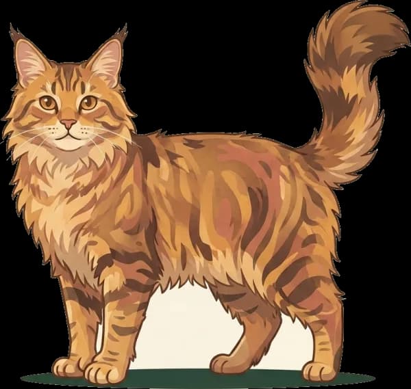 Illustration: Katzenfutter Maine Coon Polydaktyl