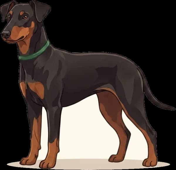 Illustration: Hundefutter Manchester Terrier: Herzgesundheit