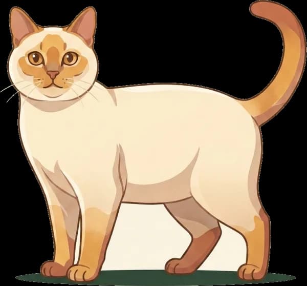 Illustration: Katzenfutter für Mekong Bobtail: Harnwege