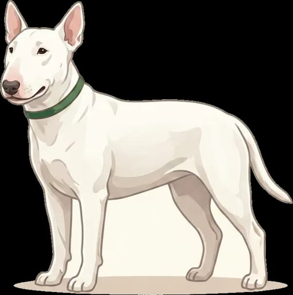 Illustration: Hundefutter Miniature Bull Terrier: Muskel