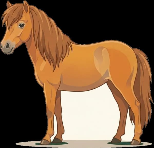 Illustration: Pferdefutter für Minishetlandpony: Hufrehe-Prävention