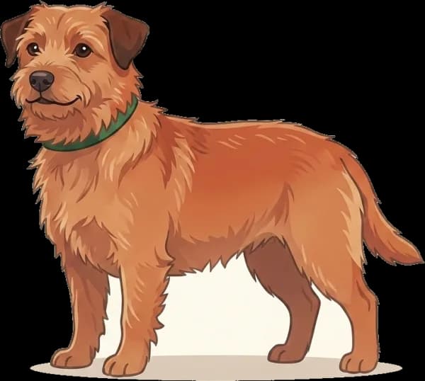 Illustration: Hundefutter Norfolk Terrier: Arbeitsenergie