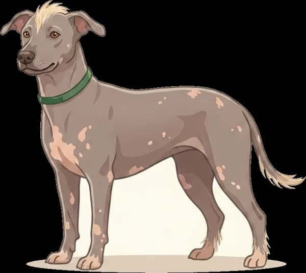 Illustration: Hundefutter Peruanischer Nackthund