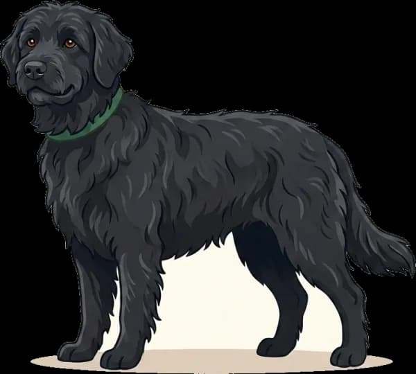 Illustration: Hundefutter Portugiesischer Wasserhund