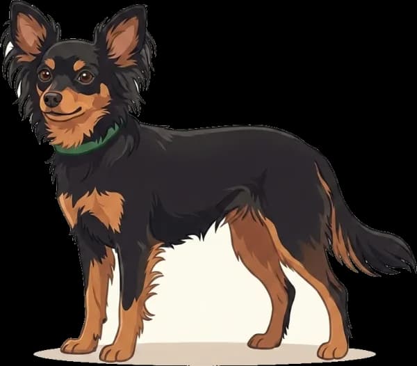 Illustration: Hundefutter Russkiy Toy: Miniformat