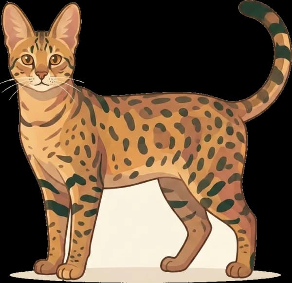 Illustration: Katzenfutter für Savannah: Hybrid-Proteine
