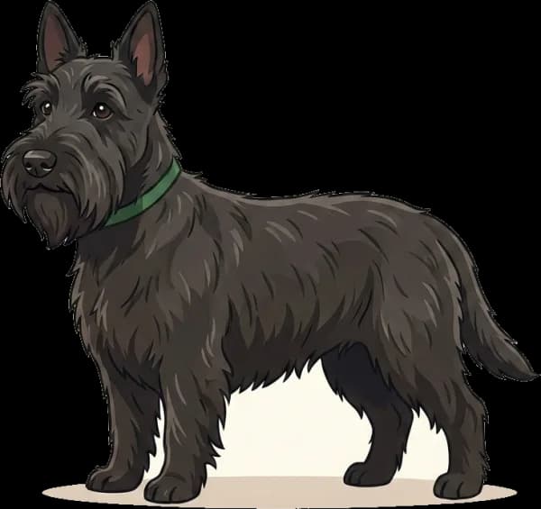 Illustration: Hundefutter Scottish Terrier · futter.de