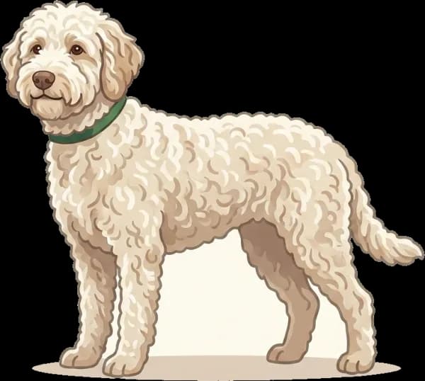 Illustration: Hundefutter Perro de Agua Español