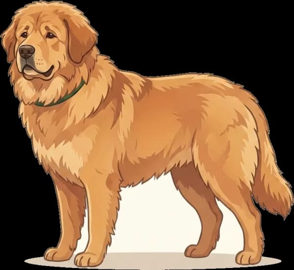 Illustration: Hundefutter für Do Khyi: Wachstum