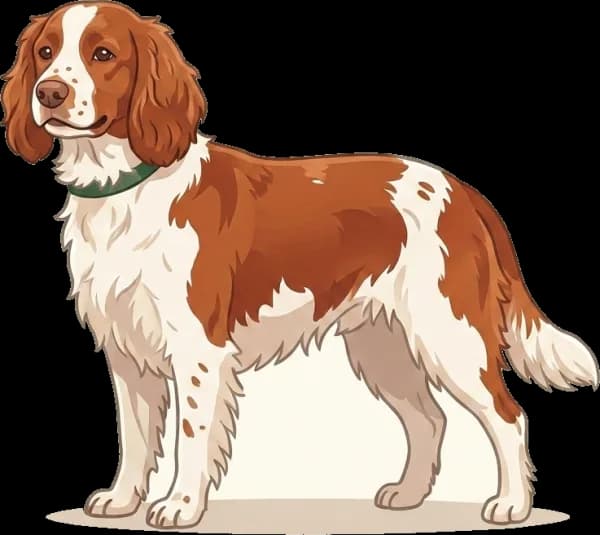 Illustration: Hundefutter Welsh Springer Spaniel · futter.de